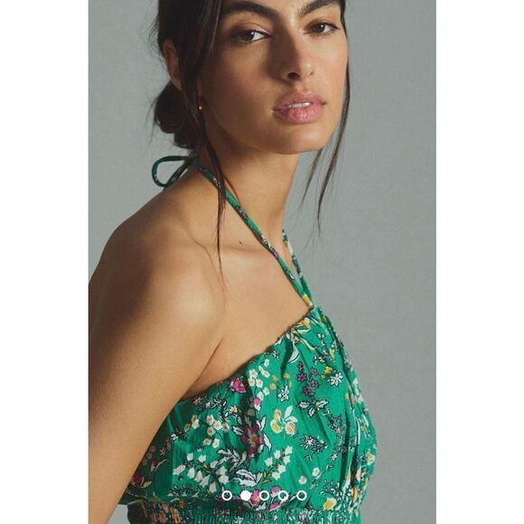 NWT Anthropologie Maeve Woven Halter Top Size XL - Picture 4 of 11